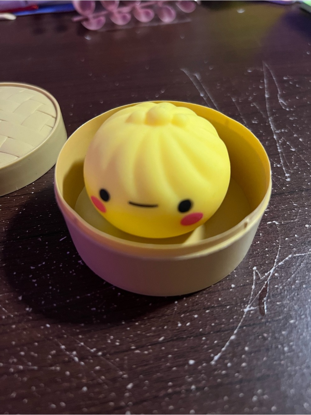 Cute Yellow Dumpling - Smiling Dumpling Squishy